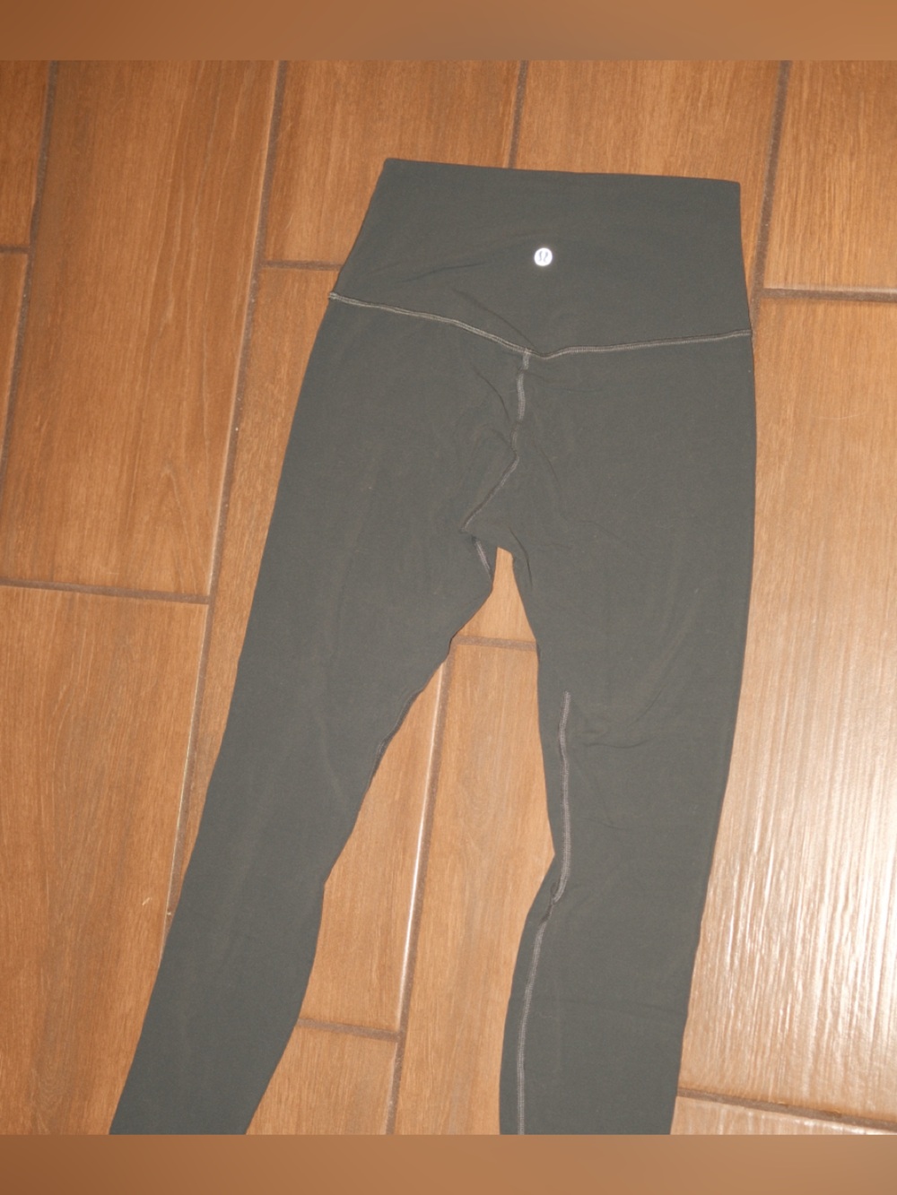Light gray align leggings